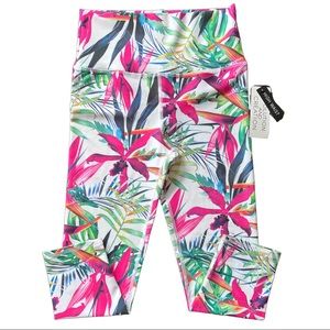 3/$25 Evolution & Creation Tropical Colorful Athletic Leggings